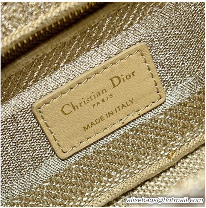 Good Looking SMALL DIOR DIOR BOOK TOTE D-Lace Embroidery 9031-1