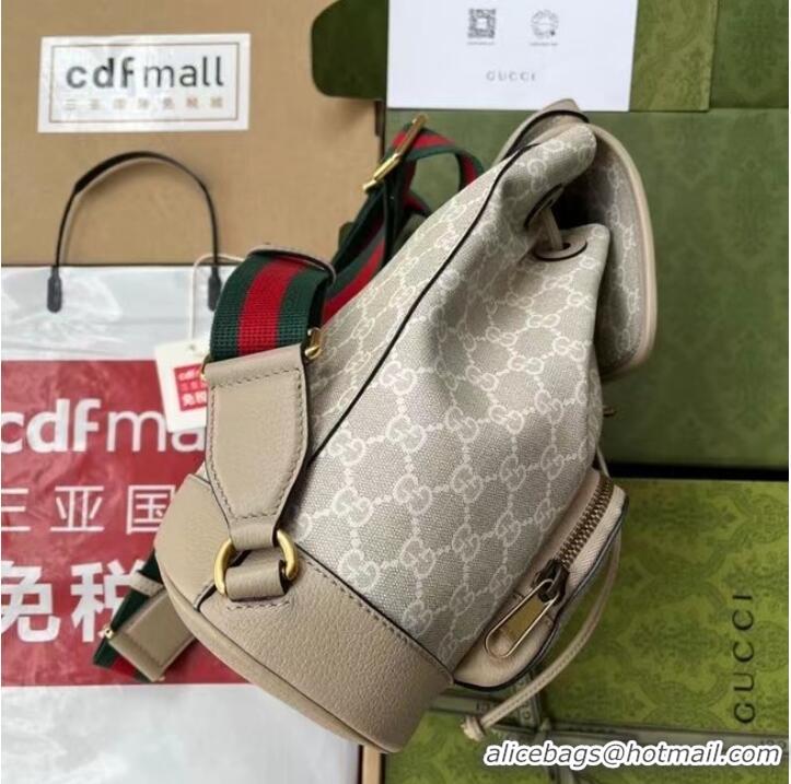 Buy Inexpensive GUCCI BACKPACK WITH INTERLOCKING G 674147 White