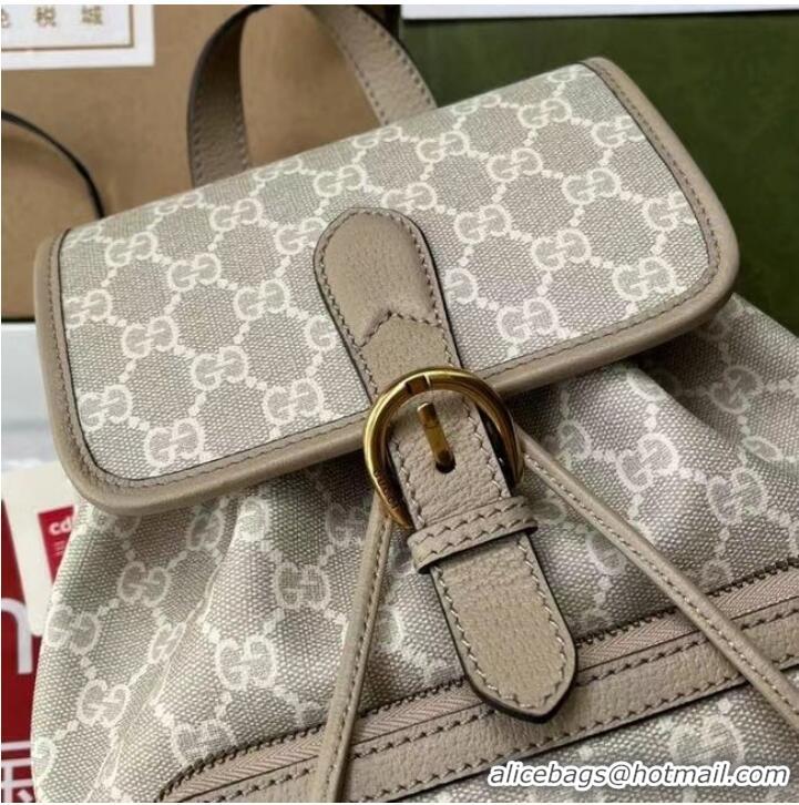 Buy Inexpensive GUCCI BACKPACK WITH INTERLOCKING G 674147 White