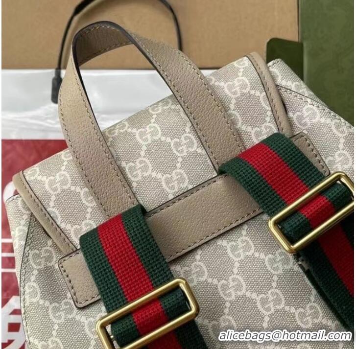 Buy Inexpensive GUCCI BACKPACK WITH INTERLOCKING G 674147 White