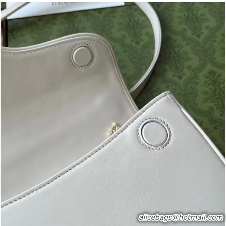 New Fashion GUCCI EQUESTRIAN INSPIRED SHOULDER BAG 740988 Off white