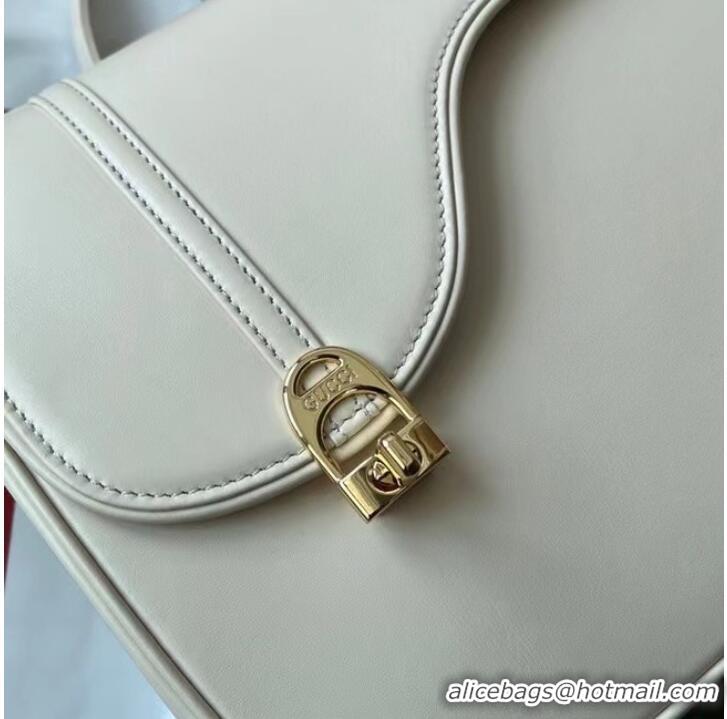 New Fashion GUCCI EQUESTRIAN INSPIRED SHOULDER BAG 740988 Off white