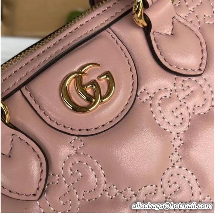 Top Quality Classic GUCCI GG MATELASSE HANDBAG 727793 Pink