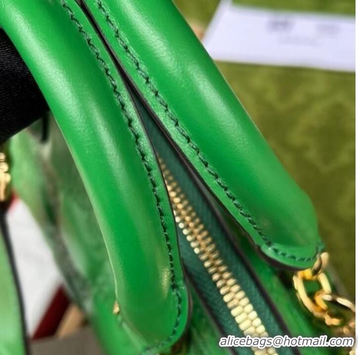 Top Grade GUCCI GG MATELASSE HANDBAG 727793 green