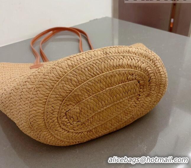 Low Price Celine Straw Basket Bag 0510 Khaki 2023