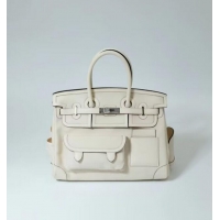 Best Price Hermes Original Leather Bag H6321 White