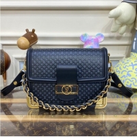 Inexpensive Louis vuitton Monogram Empreinte Dauphine MM M22276 Black