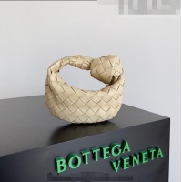 Promotional Bottega Veneta Candy Jodie Bag in Intreccio Leather 730828 Beige 2023