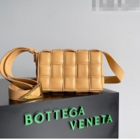 Buy Discount Bottega Veneta Small Padded Cassette Cross-body Bag 717506 Apricot 2023