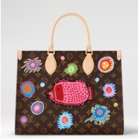 Buy Cheapest Louis Vuitton Monogram Canvas LV x YK OnTheGo MM M46429