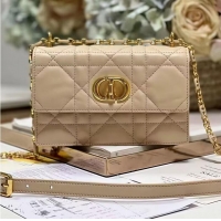 Traditional Specials Dior MISS CARO MINI BAG Macrocannage Lambskin S5169UD Sand-Colored