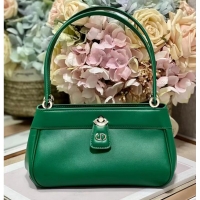 Promotional SMALL DIOR KEY BAG Box Calfskin M1844O Green