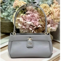 Unique Grade SMALL DIOR KEY BAG Box Calfskin M1844O gray