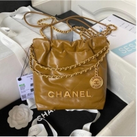 Buy Promotional CHANEL 22 MINI HANDBAG AS3980 Brown