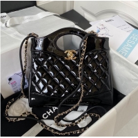 Top Quality CHANEL 31 MINI SHOPPING BAG AS4133 black