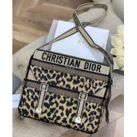 Top Grade Dior Diorcamp Messenger Bag in M1291 Beige Multicolor Mizza Embroidery