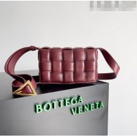 Popular Style Bottega Veneta Small Padded Cassette Cross-body Bag 717506 Burgundy 2023