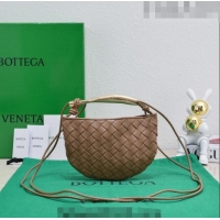 Trendy Design Bottega Veneta Mini Sardine Bag in Intrecciato Leather 744267 Brown 2023