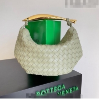 Cheapest Bottega Veneta Sardine Bag in Intrecciato Leather 716082 Travertine Green 2023