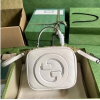 Promotional GUCCI BLONDIE TOP HANDLE BAG 744434 White