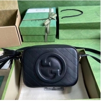 Unique Grade GUCCI BLONDIE SMALL SHOULDER BAG 742360 black