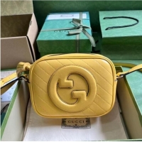 New Style GUCCI BLONDIE SMALL SHOULDER BAG 742360 Yellow