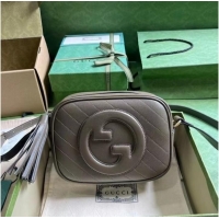 Stylish Grade GUCCI BLONDIE SMALL SHOULDER BAG 742360 Brown