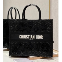 Grade Design LARGE DIOR OR DIOR BOOK TOTE D-Lace Embroidery M1286ZTD-1