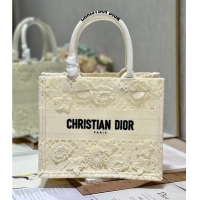 Promotional SMALL DIOR DIOR BOOK TOTE D-Lace Embroidery M1296ZRG-1