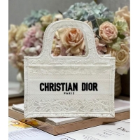 Buy Cheapest DIOR BOOK mini TOTE Embroidery C1783-5