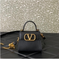 Top Quality VALENTINO VSLING nano Calfskin Shoulder bag GW46R black