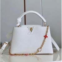 Good Product Louis Vuitton Capucines MM M20784 white