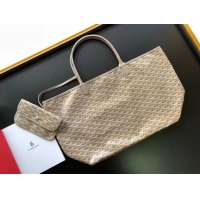 Promotional Goyard Saint Louis Claire-Voie Tote Bag GM 8001 Khaki Green