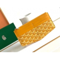 Traditional Specials Goyard Insert Louise Wallet 8503 Yellow