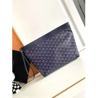 Top Design Goyard Original Conti Clutch Bag 8811 Navy Blue