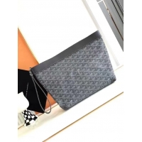 Reasonable Price Goyard Original Conti Clutch Bag 8811 Dark Grey