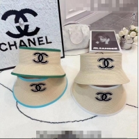 Best Price Chanel Straw Visor Hat 061309 2023