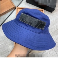 Most Popular Loewe Denim Bucket Hat 0613 Dark Blue 2023