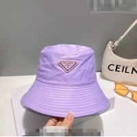 Low Cost Prada Nylon Bucket Hat 061302 Purple 2023