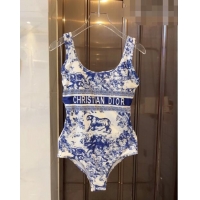 ​Good Quality Dior Toile de Jouy Swimwear 0613 Dark Blue 2023