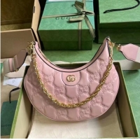 Good Product Gucci GG MATELASSE SMALL SHOULDER BAG 739709 pink