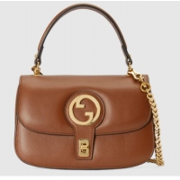 Trendy Design GUCCI BLONDIE TOP-HANDLE BAG 735101 Cuir