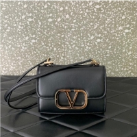 Classic Cheapest VALENTINO LOCO calf leather mini 0167 black