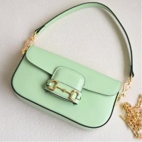 Well Crafted GUCCI HORSEBIT 1955 SMALL SHOULDER BAG 735178 light green