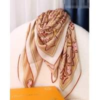 Well Crafted Louis Vuitton Monogram Cascade Shawl Scarf 140cm 20735 Beige 2022