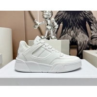 Durable Celine CT-07 Trainer Low Lace-up Sneakers in Calfskin White 329004