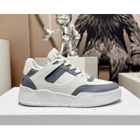 Top Design Celine CT-07 Trainer Low Lace-up Sneakers in Calfskin Grey 329006