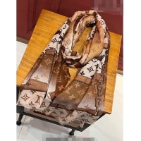 Super Quality Louis Vuitton Le Tout Paris Cashmere Long Scarf 110x200cm 13016 Brown 2023