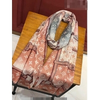 Low Cost Louis Vuitton Le Tout Paris Cashmere Long Scarf 110x200cm 13016 Pink 2023