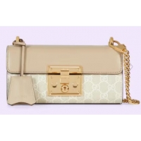 Inexpensive GUCCI PADLOCK MINI SHOULDER BAG 735103 Beige